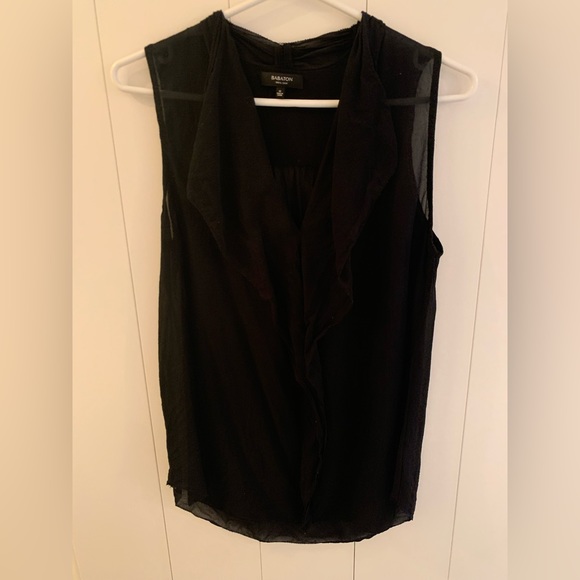 Babaton 100% silk black tunic from Aritzia - Picture 1 of 3